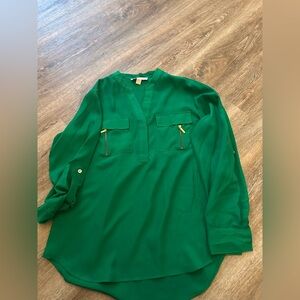 Green dress shirt!
